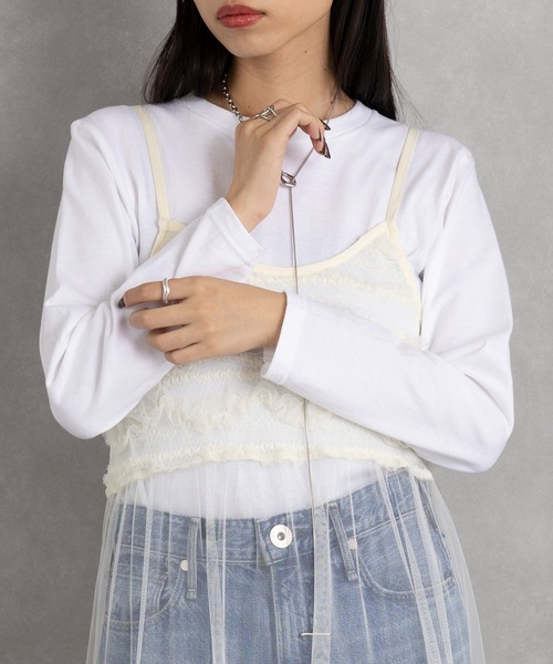 Printstar(プリントスター)の「軽やか+スタイリッシュ、1枚映えロンT【Printstar】コンパクトロングスリーブTシャツ ロンT 長袖Tシャツ 無地(Tシャツ/カットソー・レディース・アーミー/ブラック/グレー/ネイビー/ホワイト・150cm)」の1枚目の写真