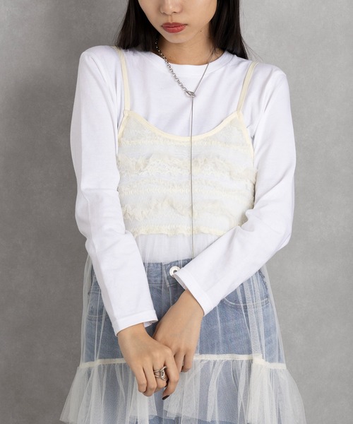 Printstar(プリントスター)の「軽やか+スタイリッシュ、1枚映えロンT【Printstar】コンパクトロングスリーブTシャツ ロンT 長袖Tシャツ 無地(Tシャツ/カットソー・レディース・アーミー/ブラック/グレー/ネイビー/ホワイト・150cm)」の7枚目の写真