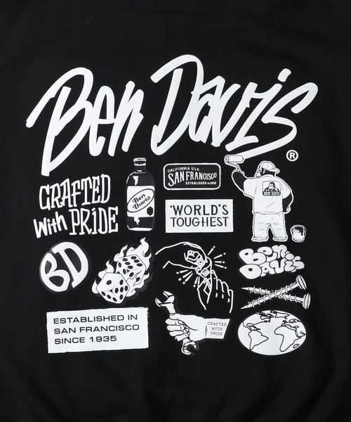 【BEN DAVIS】ZIP パーカー（パーカー）｜Right-on（ライトオン）