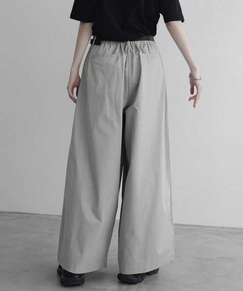 remer ルーズプレミアムチノストレートワイドパンツ ベージュ M remer ルーズテーパードワイドパンツ ベージュ - メルカリ
