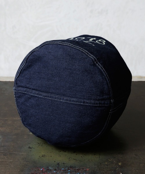 WAIPER.inc（ワイパーインク）の「米軍 1940's U.S.ARMY M-37 デニムバラック パーソナルエフェクツバッグ MADE OF”KAIHARA DENIM”WAIPER.inc【WP1040】（ショルダーバッグ・メンズ・インディゴブルー/ブラック・ONE SIZE）」の17枚目の写真