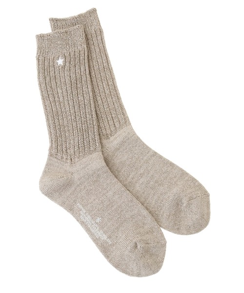 CONVERSE TOKYO(コンバーストウキョウ)の「STAR★ GLITTER RIB SOX(ソックス/靴下・レディース・ブラック/グレー/ベージュ・FREE)」の3枚目の写真