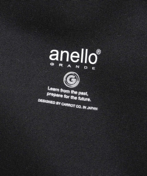 anello(アネロ)の「SPS 撥水加工 大容量 口金(がま口)リュック Lサイズ(バックパック/リュック・メンズ・ブラック・FREE)」の4枚目の写真