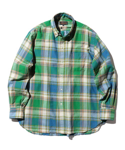 beams+ マドラスチェックシャツ クラシックフィット セール】マドラス チェック ボタンダウン シャツ クラシック