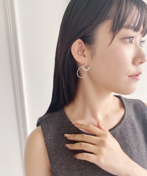 ciite'(シーテ)の「エッグピアス(ピアス(両耳用)・レディース・シルバー/ゴールド・FREE)」の14枚目の写真