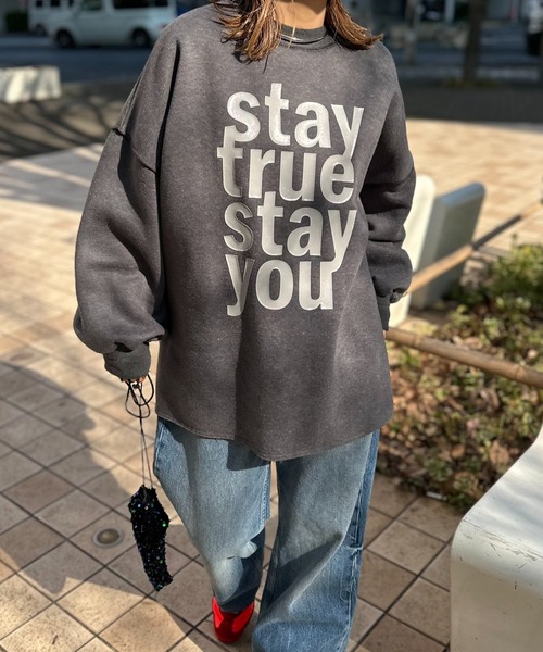 LOEWE✨パウラズイビザ　ロゴ刺繍　染め加工　スウェット　オーバーサイズ Lazar トレーナー スウェット 別注 Heart Embroidery Sweat