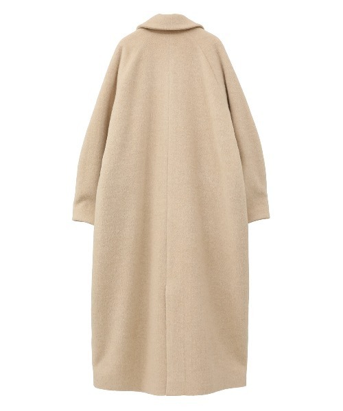 CLANE(クラネ)の「CLANE/クラネ/DOUBLE WOOL LONG COAT(その他アウター・レディース・グレー/アイボリー/ブラウン・1)」の4枚目の写真