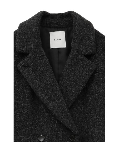 CLANE(クラネ)の「CLANE/クラネ/DOUBLE WOOL LONG COAT(その他アウター・レディース・グレー/アイボリー/ブラウン・1)」の13枚目の写真