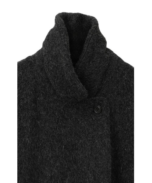 CLANE(クラネ)の「CLANE/クラネ/DOUBLE WOOL LONG COAT(その他アウター・レディース・グレー/アイボリー/ブラウン・1)」の14枚目の写真