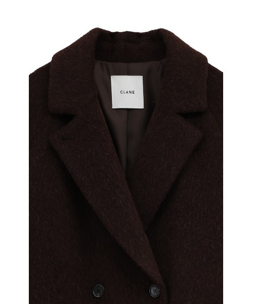CLANE(クラネ)の「CLANE/クラネ/DOUBLE WOOL LONG COAT(その他アウター・レディース・グレー/アイボリー/ブラウン・1)」の19枚目の写真
