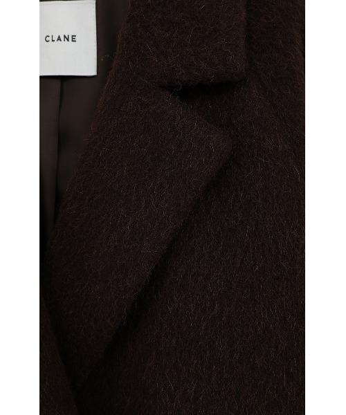 CLANE(クラネ)の「CLANE/クラネ/DOUBLE WOOL LONG COAT(その他アウター・レディース・グレー/アイボリー/ブラウン・1)」の22枚目の写真
