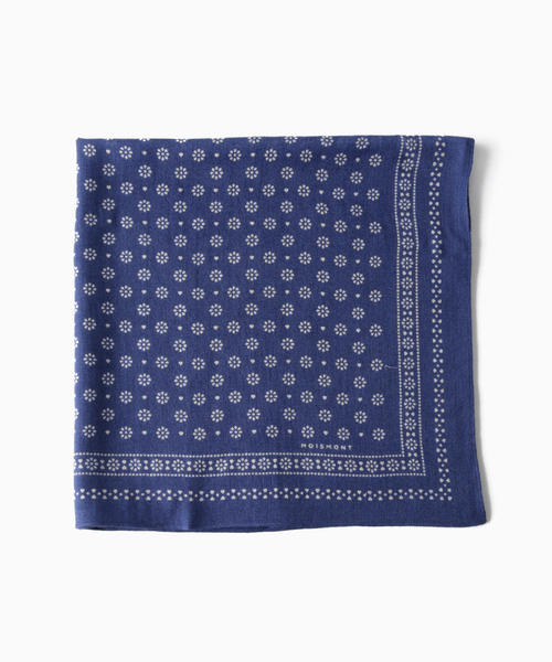 417 EDIFICE（フォーワンセブンエディフィス）の「MOISMONT / モワモン Fouland 676（バンダナ/スカーフ・メンズ・レンガ/グリーン/ブルー/レッド・FREE）」の2枚目の写真