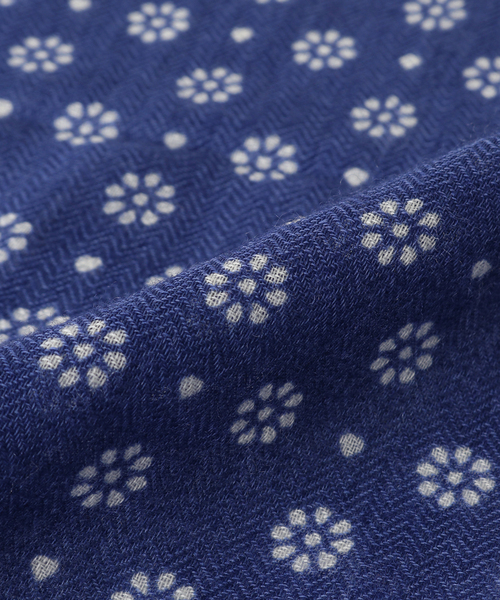 417 EDIFICE（フォーワンセブンエディフィス）の「MOISMONT / モワモン Fouland 676（バンダナ/スカーフ・メンズ・レンガ/グリーン/ブルー/レッド・FREE）」の7枚目の写真