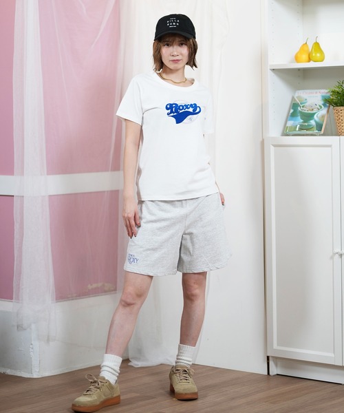 ROXY（ロキシー）の「ROXY/ロキシー ロゴTシャツ RST251647M（Tシャツ/カットソー・レディース・ホワイト/ブラック・L/M）」の5枚目の写真