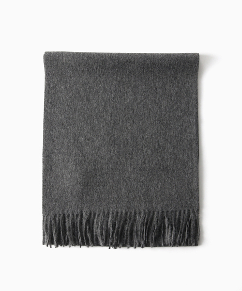 THE INOUE BROTHERS（ザイノウエブラザーズ）の「THE INOUE BROTHERS / ザ イノウエブラザーズ Brushed Scarf（マフラー・メンズ・ブラック/グレー/サックスブルー/ピンク/オレンジ/ベージュ系その他/ブルー系その他・FREE）」の3枚目の写真