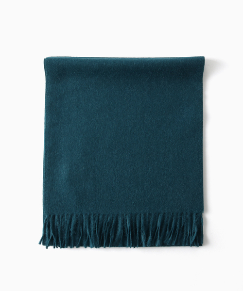 THE INOUE BROTHERS（ザイノウエブラザーズ）の「THE INOUE BROTHERS / ザ イノウエブラザーズ Brushed Scarf（マフラー・メンズ・ブラック/グレー/サックスブルー/ピンク/オレンジ/ベージュ系その他/ブルー系その他・FREE）」の5枚目の写真