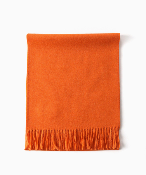 THE INOUE BROTHERS（ザイノウエブラザーズ）の「THE INOUE BROTHERS / ザ イノウエブラザーズ Brushed Scarf（マフラー・メンズ・ブラック/グレー/サックスブルー/ピンク/オレンジ/ベージュ系その他/ブルー系その他・FREE）」の7枚目の写真