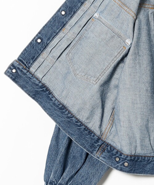 Ray BEAMS（レイビームス）の「RED CARD TOKYO / Lafayette デニムジャケット（デニムジャケット・レディース・ブルー・0）」の5枚目の写真