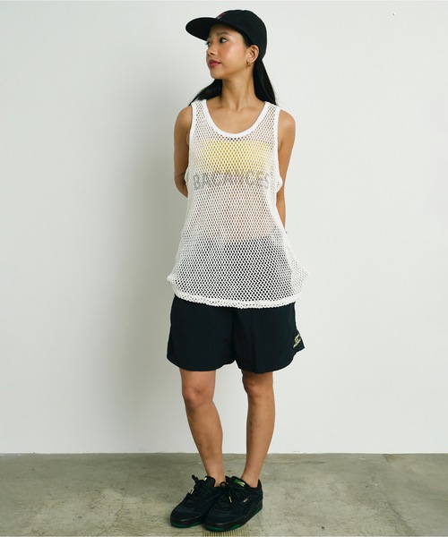 BACANCES ALL INCLUSIVE（バカンサスオールインクルーシブ）の「BC MESH MARINA TANKTOP [B LOGO]（タンクトップ・メンズ・ブラック/ホワイト・L/XL）」の3枚目の写真