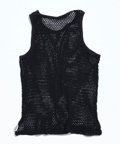 BACANCES ALL INCLUSIVE（バカンサスオールインクルーシブ）の「BC MESH MARINA TANKTOP [B LOGO]（タンクトップ・メンズ・ブラック/ホワイト・L/XL）」の12枚目の写真
