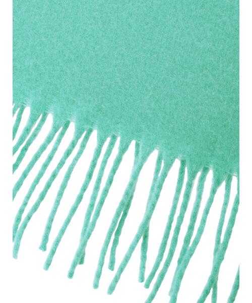 Te chichi(テチチ)の「ワンポイント刺繍マフラー(ストール/ショール・レディース・オフホワイト/グレー/ブラック/ミント・F)」の6枚目の写真