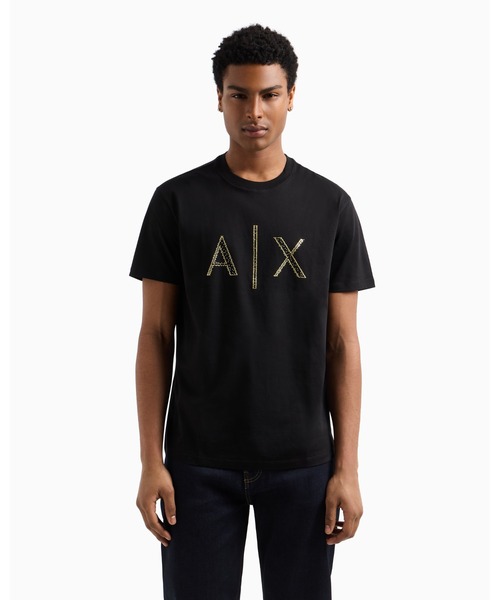 A/X Armani Exchange センターロゴ 半袖 Tシャツ 関税送料無料 セール】【A|X アルマーニ エクスチェンジ】〈RAMADAN CAPSULE