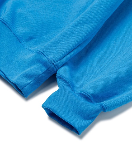 Sandinista（サンディニスタ）の「Company Sweatshirt / 刺繍入り綿ポリトレーナー（スウェット・メンズ・ホワイト/ネイビー/ターコイズブルー/ヘザーグレー・LARGE/MEDIUM/SMALL）」の5枚目の写真