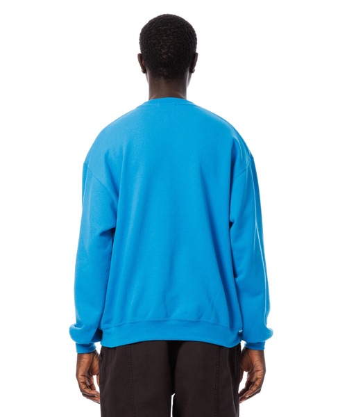 Sandinista（サンディニスタ）の「Company Sweatshirt / 刺繍入り綿ポリトレーナー（スウェット・メンズ・ホワイト/ネイビー/ターコイズブルー/ヘザーグレー・LARGE/MEDIUM/SMALL）」の7枚目の写真