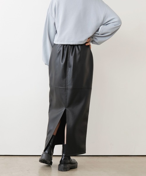 セール】エコレザータイトスカート（スカート）｜LIAN（リアン）の