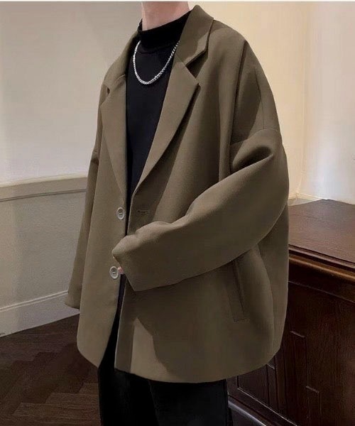 Louren オーバーサイズ テーラードジャケット ピスタチオ Louren