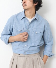 1970s American Cotton ウエスタンシャツ