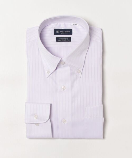 超形態安定ノーアイロン ボタンダウン 長袖ビジネスワイシャツ（ビジネスシャツ）｜TOKYO SHIRTS（トウキョウシャツ）