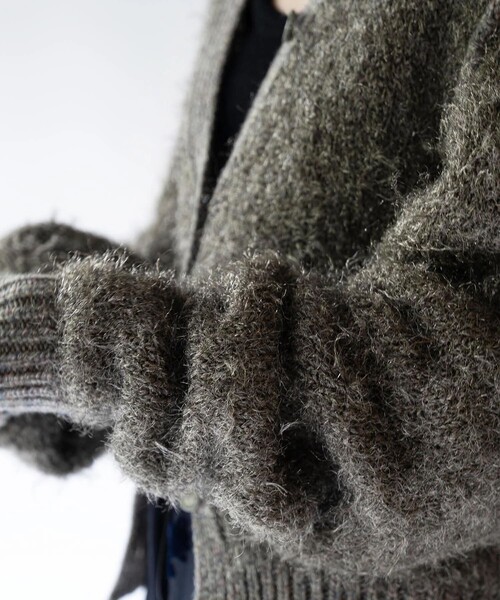 muller of yoshiokubo/ミュラーオブヨシオクボ】glitter knit cardigan