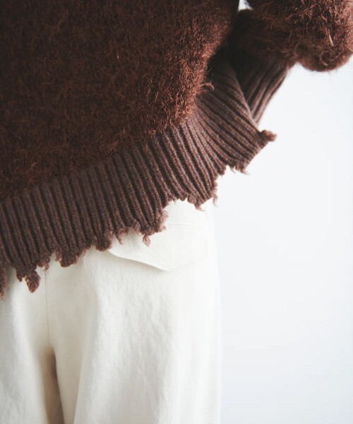 muller of yoshiokubo/ミュラーオブヨシオクボ】glitter knit cardigan