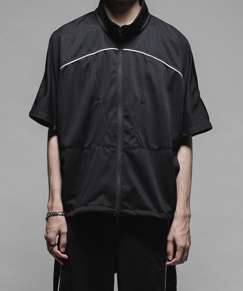 CASPER JOHN（キャスパージョン）の「Piping dolman track jacket/パイピングドルマントラックジャケット（その他アウター・メンズ・ブラック/グレー・X-SMALL/SMALL/MEDIUM/LARGE）」の4枚目の写真