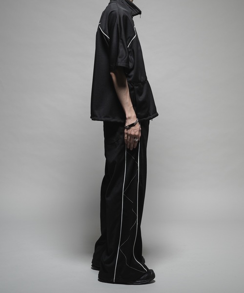 CASPER JOHN（キャスパージョン）の「Piping dolman track jacket/パイピングドルマントラックジャケット（その他アウター・メンズ・ブラック/グレー・X-SMALL/SMALL/MEDIUM/LARGE）」の9枚目の写真