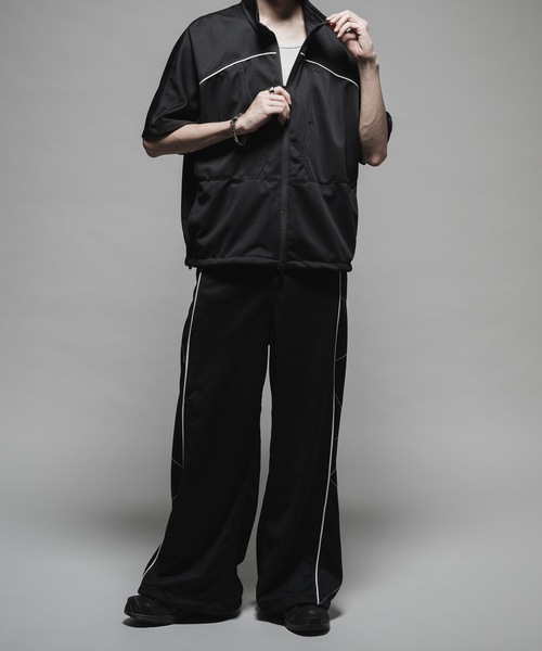 CASPER JOHN（キャスパージョン）の「Piping dolman track jacket/パイピングドルマントラックジャケット（その他アウター・メンズ・ブラック/グレー・X-SMALL/SMALL/MEDIUM/LARGE）」の10枚目の写真