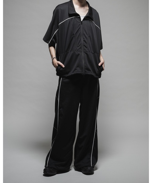 CASPER JOHN（キャスパージョン）の「Piping dolman track jacket/パイピングドルマントラックジャケット（その他アウター・メンズ・ブラック/グレー・X-SMALL/SMALL/MEDIUM/LARGE）」の11枚目の写真