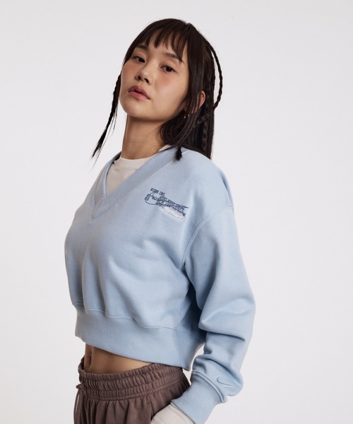 NIKE スポーツウェア オーバーサイズド クロップ フリース スウェット NIKE公式】ナイキ スポーツウェア フェニックス フリース