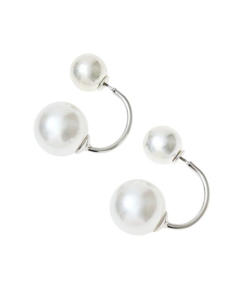 YECCA VECCA（イェッカヴェッカ）の「メタルボールパールキャッチピアス（ピアス（両耳用）・レディース・ゴールド/シルバー・FREE）」の11枚目の写真