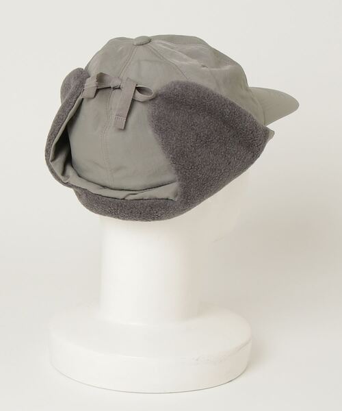 KIJIMA TAKAYUKI / キジマ タカユキ：DETACHABLE EAR 6PANEL CAP：W