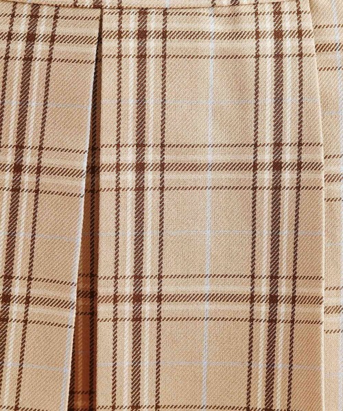 PINK-latte（ピンクラテ）の「◆ベルト付きプリーツスカート（スカート・キッズ・グレー/ベージュ系その他4/ブルー系6/ブラック・15 /16/14/13）」の6枚目の写真