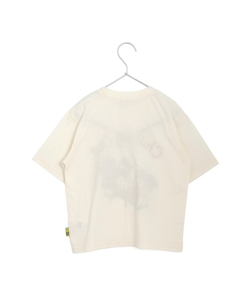 MAKE YOUR DAY(メイクユアデイ)の「Chilling Out 半袖Tシャツ■150.160cm(Tシャツ/カットソー・キッズ・オフホワイト/ミント/イエロー・150/160)」の9枚目の写真