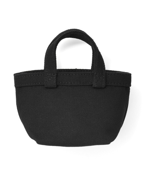 無印良品(ムジルシリョウヒン)の「ミニ 帆布トートバッグ(その他小物・レディース・キナリ/カーキ系/ブラック・FREE)」の8枚目の写真