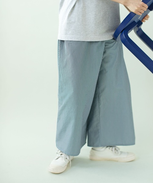 PAR ICI(パーリッシィ)の「江戸炊きストライプ/チェック ワイドパンツ(その他パンツ・レディース・ストライプ/チェック・FREE)」の17枚目の写真
