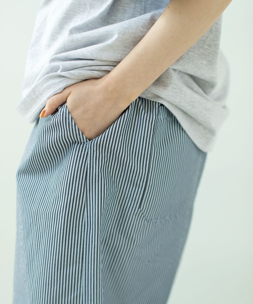 PAR ICI(パーリッシィ)の「江戸炊きストライプ/チェック ワイドパンツ(その他パンツ・レディース・ストライプ/チェック・FREE)」の20枚目の写真