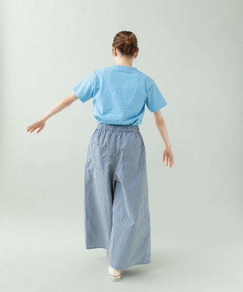 PAR ICI(パーリッシィ)の「江戸炊きストライプ/チェック ワイドパンツ(その他パンツ・レディース・ストライプ/チェック・FREE)」の7枚目の写真