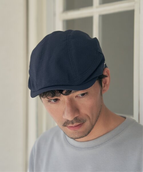 ikka（イッカ）の「COOLMAX(R)サッカーハンチング（ハンチング/ベレー帽・メンズ・ブラック/ベージュ/ネイビー・FREE）」の15枚目の写真