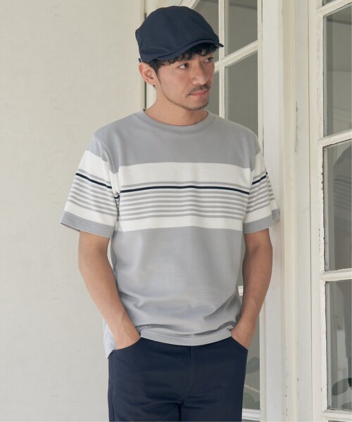 ikka（イッカ）の「COOLMAX(R)サッカーハンチング（ハンチング/ベレー帽・メンズ・ブラック/ベージュ/ネイビー・FREE）」の16枚目の写真