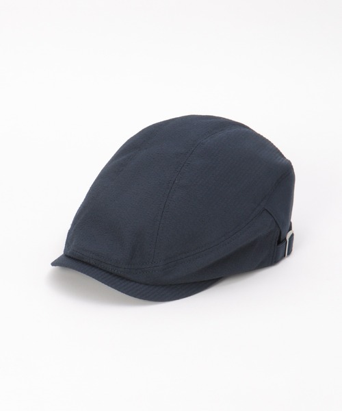 ikka（イッカ）の「COOLMAX(R)サッカーハンチング（ハンチング/ベレー帽・メンズ・ブラック/ベージュ/ネイビー・FREE）」の3枚目の写真